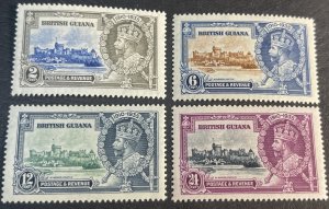 BRITISH GUIANA # 223-226-MINT/HINGED--COMPLETE SET--1935