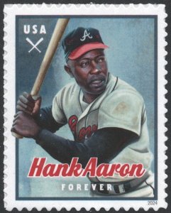 SC#5908 (Forever) Hank Aaron Single (2024) SA