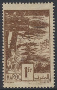 French Morocco   SC# 203  Used  perf 13½ x 14    see details and scans 