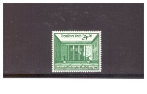 GERMAN THIRD REICH 1940 SC.B169 MI.743 2ND STAMP EXPOSITION MNH SET PG6