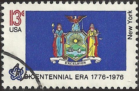 # 1643 USED STATE FLAG NEW YORK