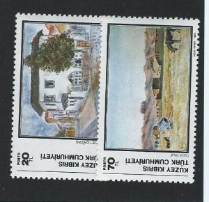 Turkish Republic of Northern Cyprus  MNH sc  151-152
