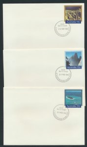 Australia PrePaid Envelope 1985  - World Heritage Sites