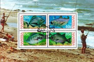 Namibia - 1994 Coastal Angling MS Used SG MS640