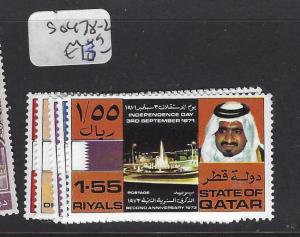 QATAR  (PP2609B)   SG 478-82        MOG