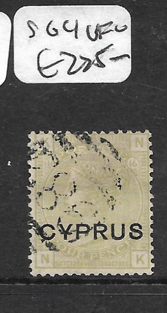 CYPRUS  (PP1309B)  QV ON GB SG4  VFU