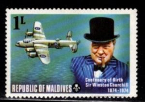 Maldive Islands - #524 Churchill - MNH