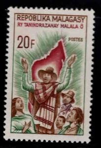 Madagascar Scott 392 MH* stamp