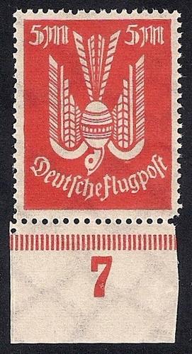 Germany #C15 5 M Pigeon 1922 Mint OG NH VF