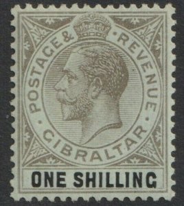 Gibraltar Sc# 71 KGV 1912 MLMH 1/ WMK 3 CV $19.50