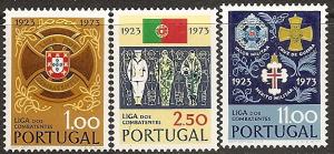 PORTUGAL 1190-92 MNH 1973 Servicemen's League Anniv.
