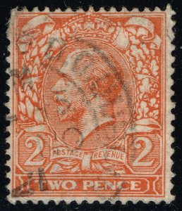 Great Britain #162 King George V; Used (2Stars)