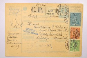 Austria 1917 Registered Postal Receipt / Better - L39203