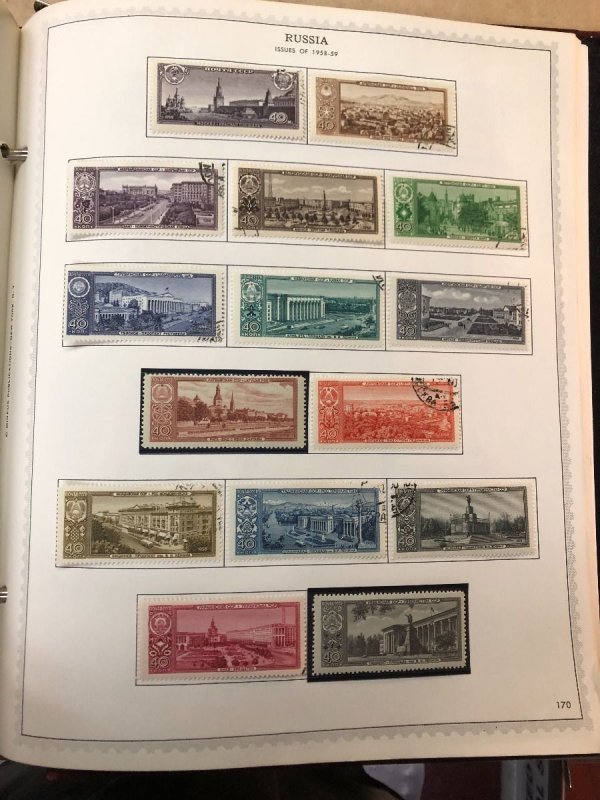 RUSSIA – PREMIUM FIVE VOLUMES COLLECTION 1850s-1990s – 423447