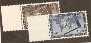 United Nations  Scott # 17-8  MNH