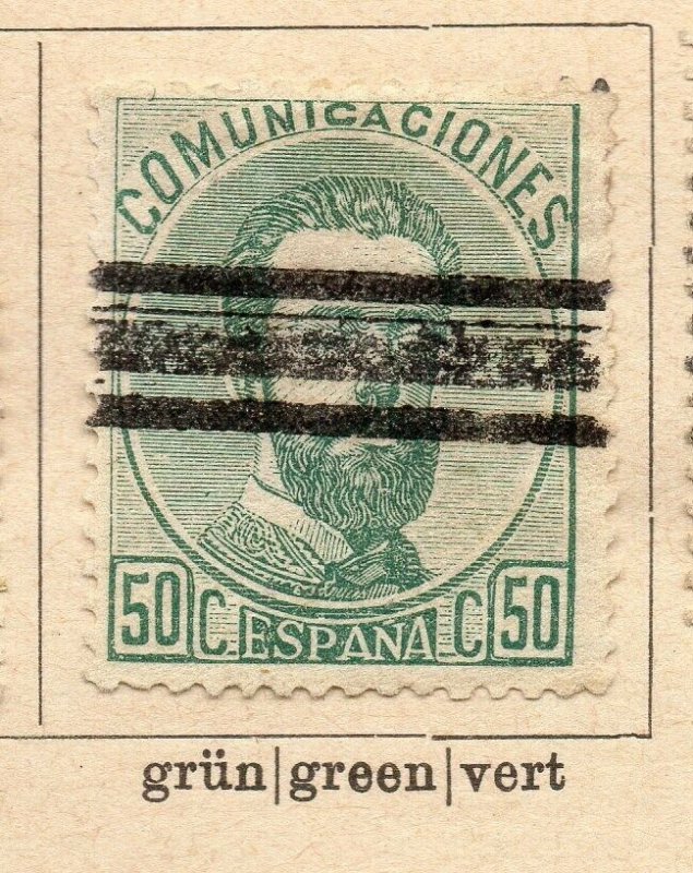 Spain 1872-73 Early Issue Fine Used 50c. NW-16575