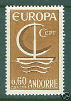 Andorra (French) Andorre Scott 172 MNH** EUROPA 1966 CV$3