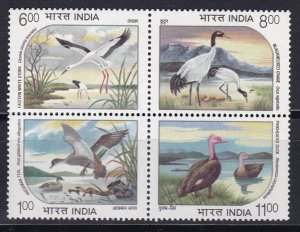 India, Fauna, Birds MNH / 1994