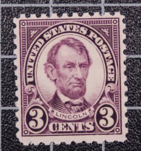 Scott 584 3 Cents Lincoln MNH Nice Stamp SCV $60.00