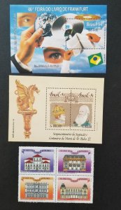 BRAZIL Mint Unused MNH OG Stamp Lot Collection T6216