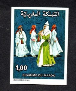1978 - Morocco- National Folklore Festival, Marrakesh-Music- Dress- Imperforated 