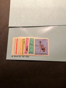 Stamps Portuguese Guinea Scott #281-90 hinged