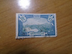 Martinique  #  80  used