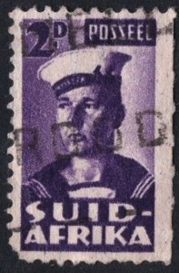 South Africa SC#93b 2d Sailor (1943) Used