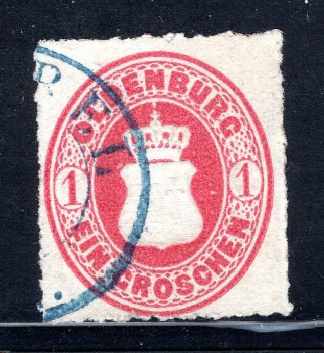 Oldenburg #23, Used  VF.  CV $55.00   ...  4770024