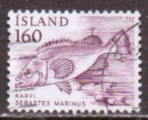 Iceland   #534  used  (1980)  