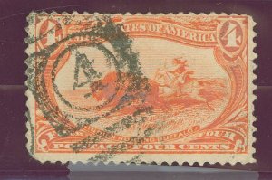 United States #287 Used Single (Fancy Cancel)