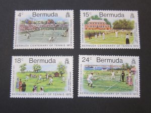 Bermuda 1973 Sc 304-307 set MNH