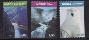 Norway 2005 Tourism Scenery - Polar Bear x 3 used