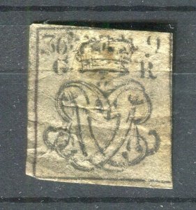 BRITAIN; Classic 1800s early Embossed Revenue issue used . value