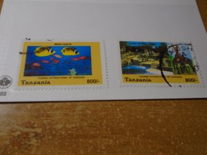 Tanzania  #  2080-81  used