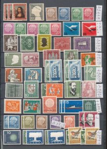 West Germany 1950s/60s MNH MH Collection (Apx 250+) BL492