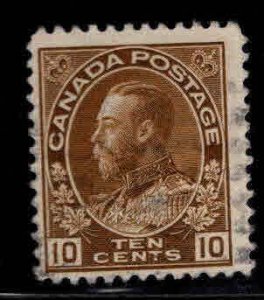 Canada Scott 118 Used Bister Brown colored Stamp