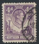 Northern Rhodesia  SG 36  SC# 36 Used see detail and scan