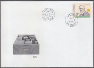 CZECHOSLOVAKIA Sc # 3303 FDC 150th ANN of the BIRTH of SIGMUND FREUD