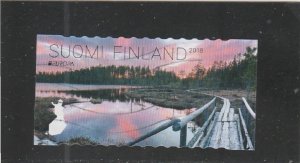 Finland  Scott#  1564b  Used  (2018 Wooden Bridge, Suomussalmi)