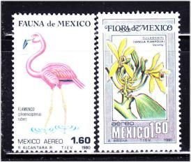 Mexico, Flora and Fauna (SC# C632-C633) MNH SET