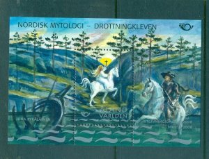 Aland - Sc# 272. 2008 Norse Mythology. MNH Souv. Sheet. $3.00.