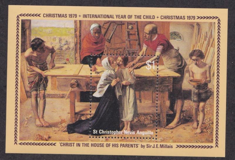 St. Kitts - Nevis # 392, Christmas - Year of the Child, NH 1/2 Cat.