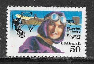 US#C128  50c Harriet Quimby  (MNH) CV $1.00