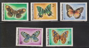MALDIVES Scott # 584-8 MNH - Butterflies
