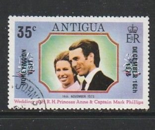 1973 Antigua - Sc 323 - used VF - 1 single - Royal Visit