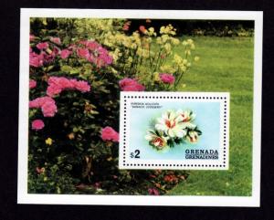 Grenada Grenadines # 58 Mint S/S Flowers!