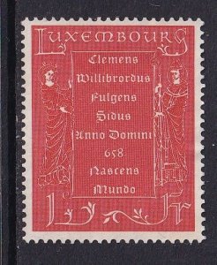 Luxembourg  #334 used 1958 St. Willibrord  1fr