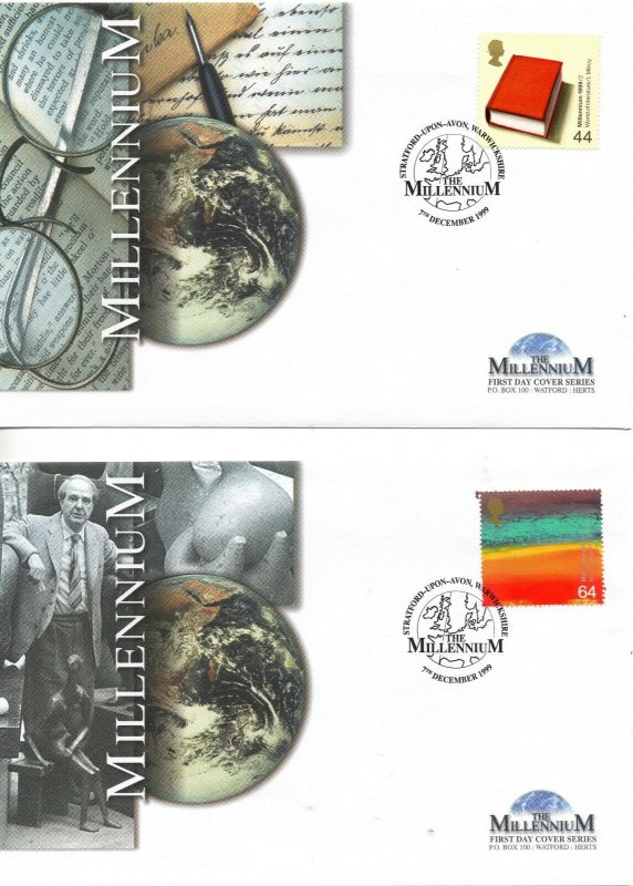 1999 Sg 2119/22 The Artists Tale FDC (Limited Edition of 5000 Covers)