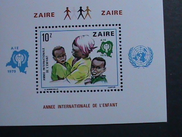 ZAIRE-1979- SC#927 INTRNATIONAL YEAR OF THE CHILD MNH-RARE S/S-VERY FINE